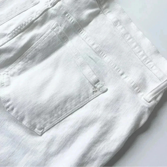 Madewell Petite High Rise Skinny Jeans White Step Hem Plus Size 36P NWT - Picture 10 of 11